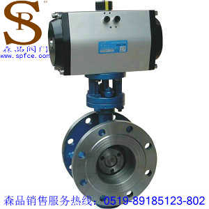 D643H-16C氣動(dòng)蝶閥、氣動(dòng)硬密封蝶閥SPD643H-16C、法蘭硬密封蝶閥